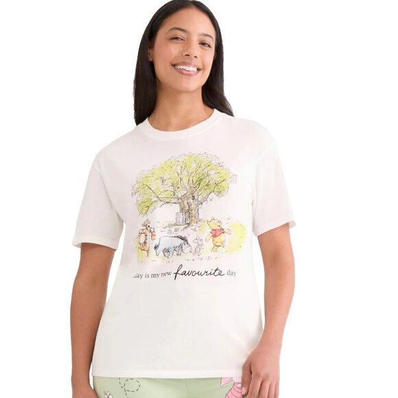 Disney Winnie The Pooh Graphic T Shirt Womens XXL - Picture 1 of 8